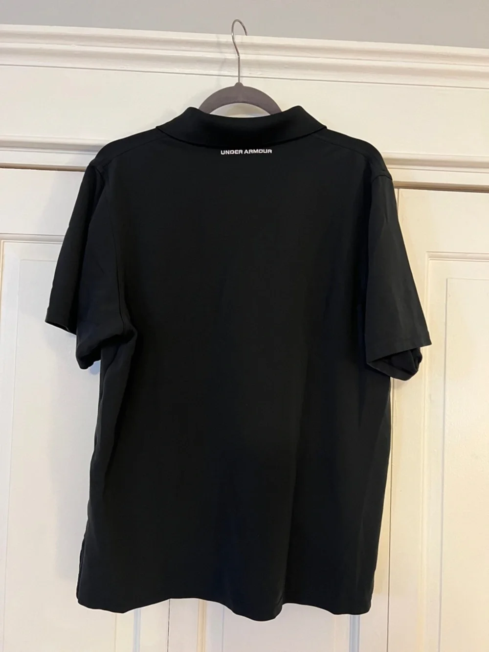 Under Armour Heat Gear Men’s Black Performance Polo - Picture 2 of 4